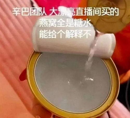 爆料辛巴燕窝当事人视频,揭秘真相与争议